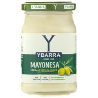 Mayonesa con aceite oliva YBARRA, frasco 225 ml