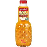 Zumo de manzana 100% Premium GRANINI, botella 1 litro