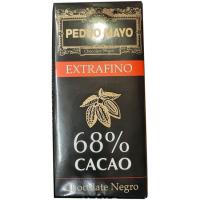 Chocolate negro 68% PEDRO MAYO, tableta 100 g