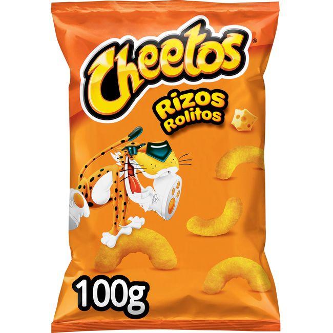 Aperitivo Sabor A Queso Cheetos Rizos Bolsa 100 G