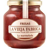 Mermelada de fresa LA VIEJA FABRICA, frasco 350 g 