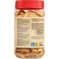 Galleta salada mini cracker EROSKI, bote 350 g