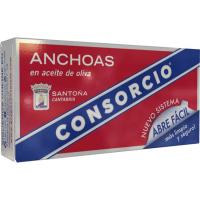Anchoa en aceite de oliva CONSORCIO, lata 29 g