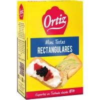 Mini tostas ORTIZ, caja 100 g