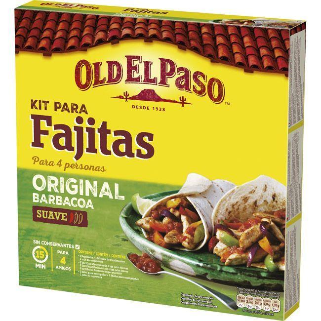 Fajita Kit Old El Paso 8 Unid Caja 500 G