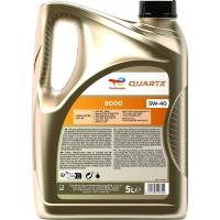 Aceite sintético de motor 9000 5W40 gasolina/diésel Quartz TOTAL, 5 litros