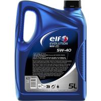 Aceite sintético de motor 900 FT 5W40 gasolina/diésel Evolution ELF, 5 litros