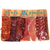 Tabla de embutidos asturiano LA ALDEA, sobre 300 g