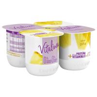 DANONE VITALÍNEA ananazko jogurt gaingabetua, sorta 4x120 g
