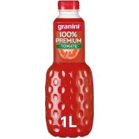 Zumo de tomate 100% Premium GRANINI, botella 1 litro