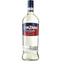Vermouth Blanco CINZANO, botella 1 litro
