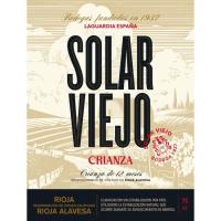 Vino Tinto Crianza D.O. Rioja SOLAR VIEJO, botella 75 cl