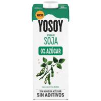 Bebida de soja natural YOSOY, brik 1 litro