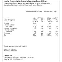 DANONE ACTIVIA % 0 jogurt naturala, sorta 4x120 g