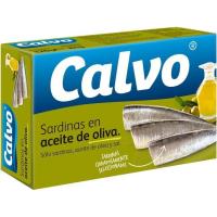 Sardinas en oliva CALVO, lata 115 g