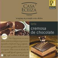 Tarta cremosa de chocolate CASA ECEIZA, caja 550 g