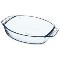 Fuente oval de cristal borosilicato PYREX, 35x24cm