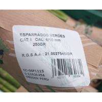 Espárrago verde fino, manojo 250 g