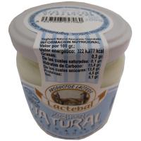 Yogur desnatado natural LACTEBAL, tarro 200 g