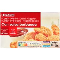 Nuggets con salsa EROSKI, caja 300 g