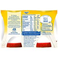 Yogur con fresas enriquecido NESTLÉ La Lechera, pack 2x125 g