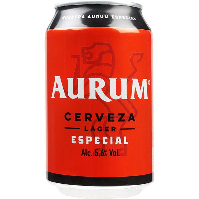 precios Cerveza Especial Aurum, Lata 33 Cl en Eroski