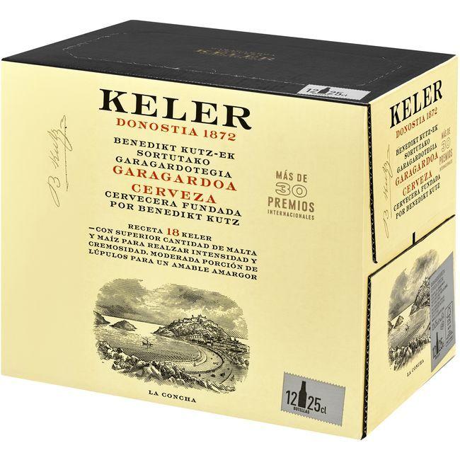 precios Cerveza Keler, Pack Botellín 12X25 Cl en Eroski