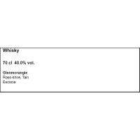 Whisky de Malta 10 años GLENMORANGIE, botella 70 cl