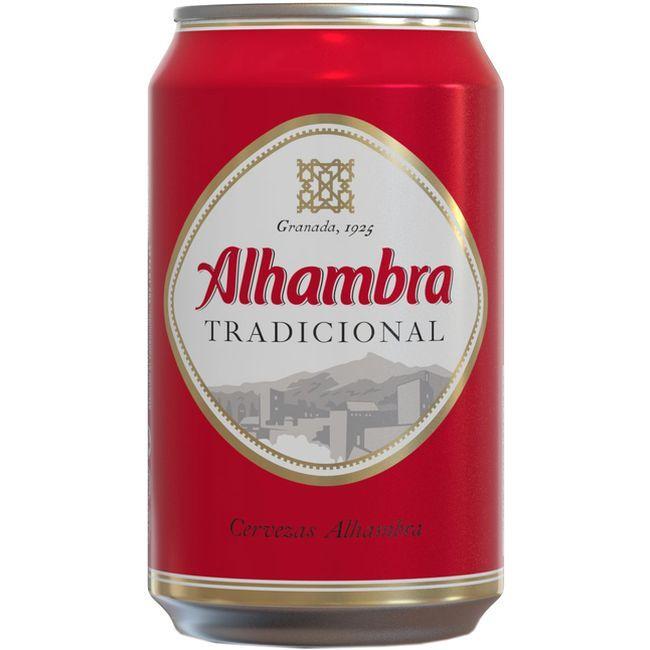precios Cerveza Alhambra Tradición, Lata 33 Cl en Eroski