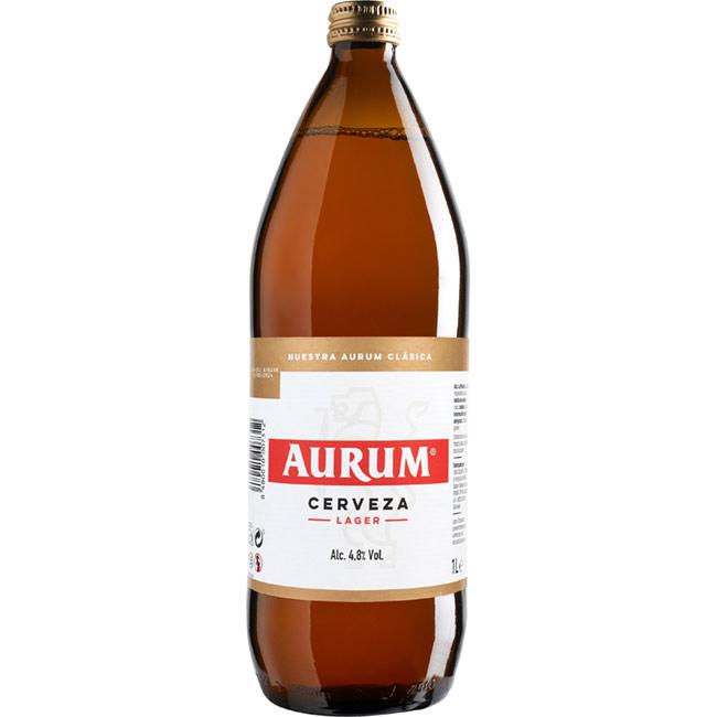 precios Cerveza Aurum, Botella 1 Litro en Eroski