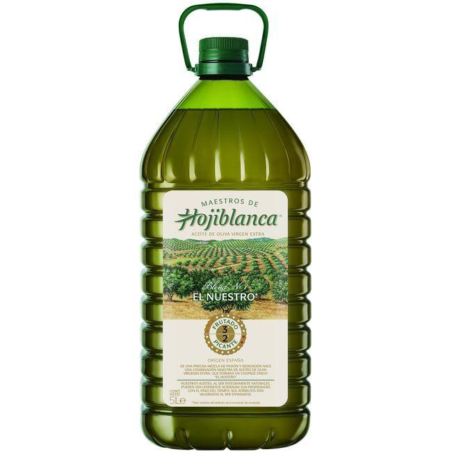 Aceite de oliva virgen extra HOJIBLANCA, garrafa 5 litros en Eroski