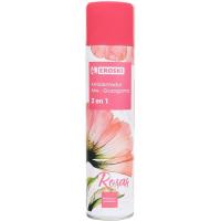 Ambientador rosas EROSKI, spray 300 ml
