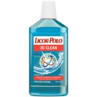 Enjuague bucal 3D Clean LICOR DEL POLO, botella 500 ml