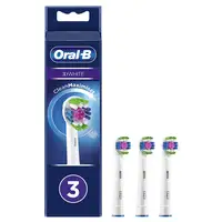 Oral-B 3D White 80338474 cepillo de cabello 3 pieza(s) Blanco