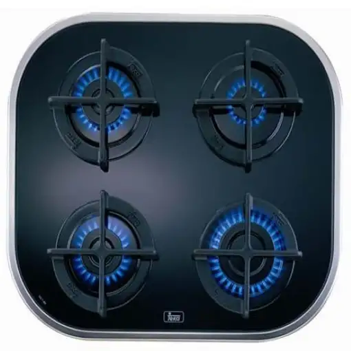 Teka CG.1 4G AI AL Negro Integrado Encimera de gas 4 zona(s)