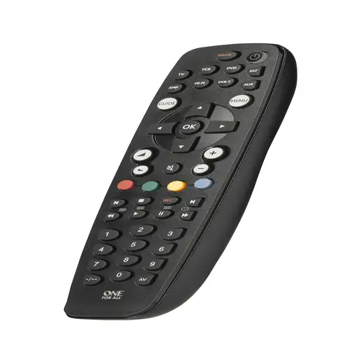 One For All Basic URC 2981 mando a distancia IR inalámbrico TV, Receptor de televi