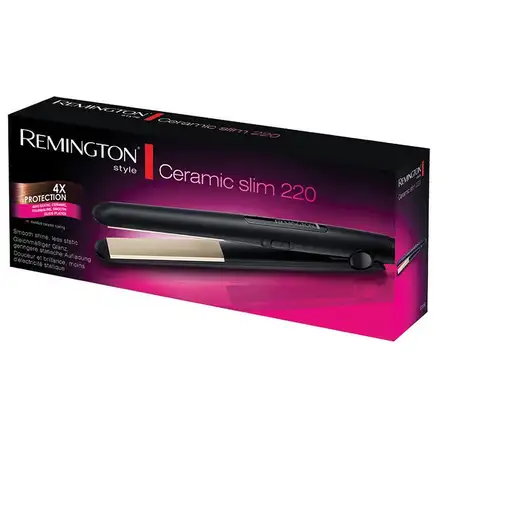 Remington S1510 Utensilio de peinado Plancha de pelo Caliente Negro 40 W