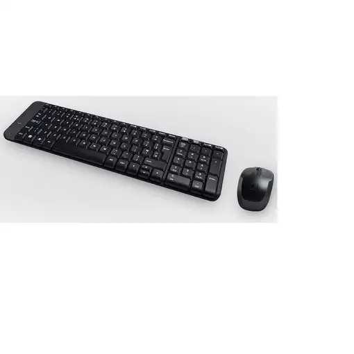 Logitech Wireless Combo MK220 teclado Ratón incluido Oficina USB Español Negro