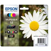 Epson Daisy Multipack 18 4 colores (etiqueta RF)