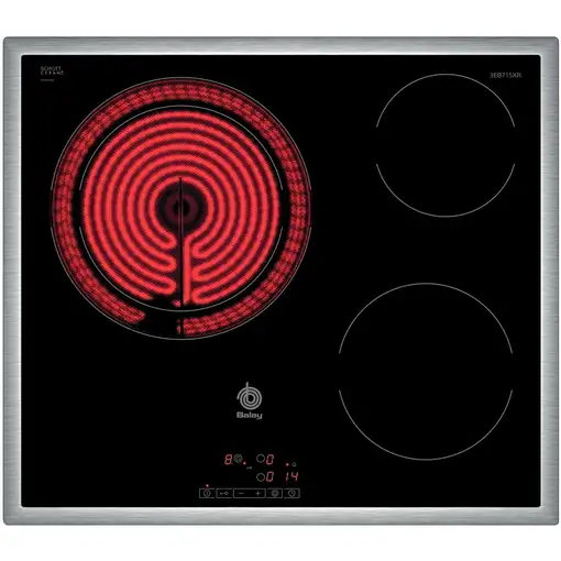 Balay 3EB715XR hobs Negro Integrado Cerámico 3 zona(s)