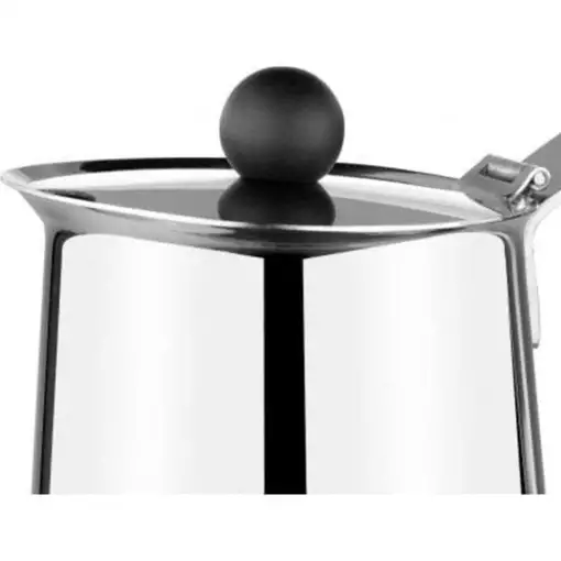 Cafetera Italiana de acero inoxidable Eterna, apto para todo tipo de cocinas MONIX, 4 tazas