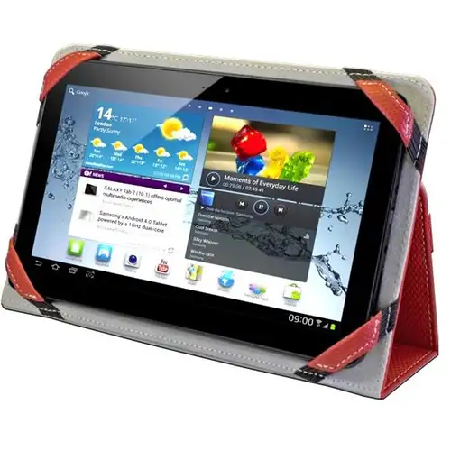 e-Vitta Stand 2P 7'' 17,8 cm (7'') Folio Rojo