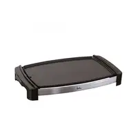 Plancha de cocina eléctrica JATA GR204N de 44,5 x 30 cm. Antiadherente. 2000 W