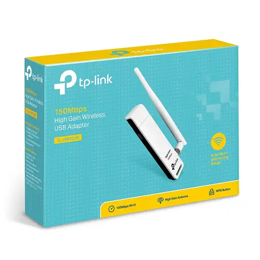 TP-Link TL-WN722N adaptador y tarjeta de red WLAN 150 Mbit/s