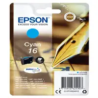 Cartucho de tinta original cyan T1622 EPSON, 1 ud