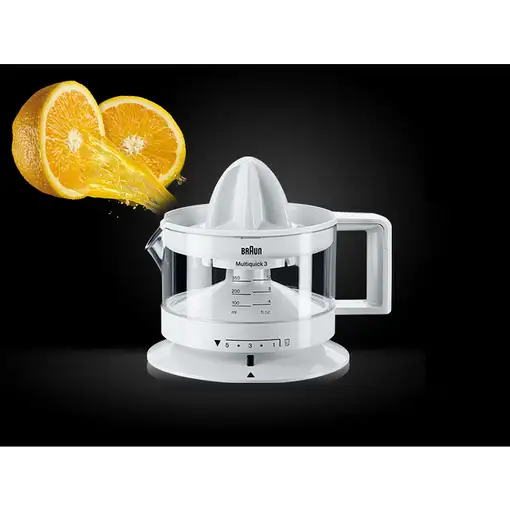 Braun TributeCollection CJ 3000 prensa de cítricos eléctricos 0,35 L 20 W Transpar