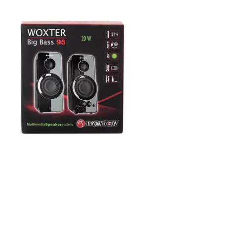 Woxter Big Bass 95 De 2 vías Negro Alámbrico 20 W