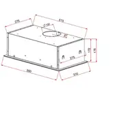 Teka GFG 2 De pared Negro 388 m³/h
