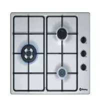 Balay 3ETX463MB hobs Plata Integrado Encimera de gas 3 zona(s)