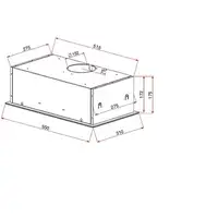Teka GFG 2 Telescópica o extraplana Blanco D 388 m³/h